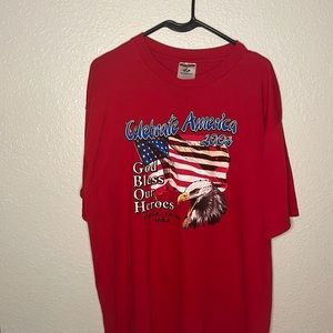 Patriotic graphic t-shirt
